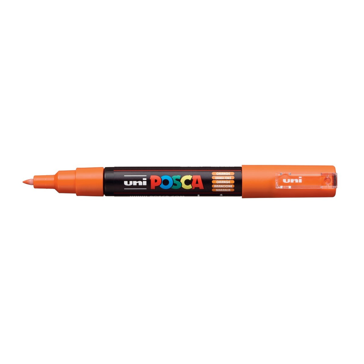 uni POSCA Paint Marker PC-1M Extra Fine Tapered Bullet Tip - Orange - merriartist.com