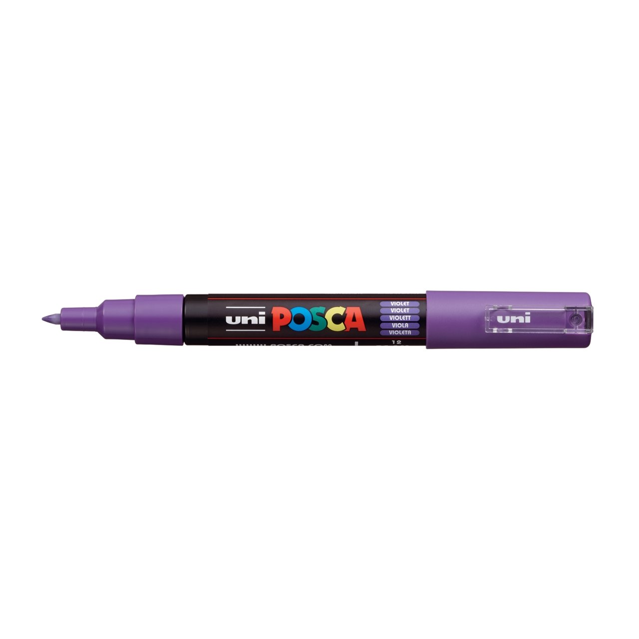uni POSCA Paint Marker PC-1M Extra Fine Tapered Bullet Tip - Violet - merriartist.com