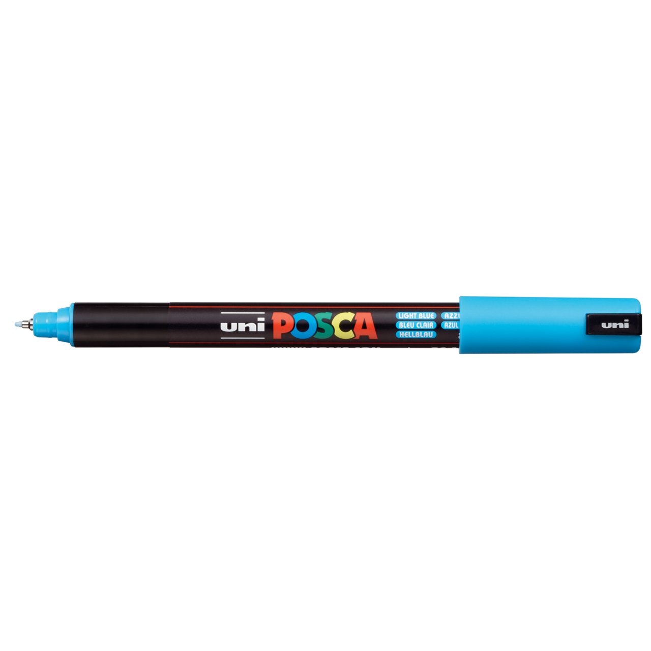 uni POSCA Paint Marker PC-1MR Ultra Fine Tip - Light Blue - merriartist.com