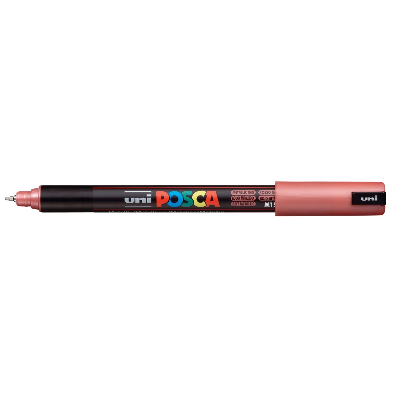 uni POSCA Paint Marker PC-1MR Ultra Fine Tip - Metallic Red - merriartist.com