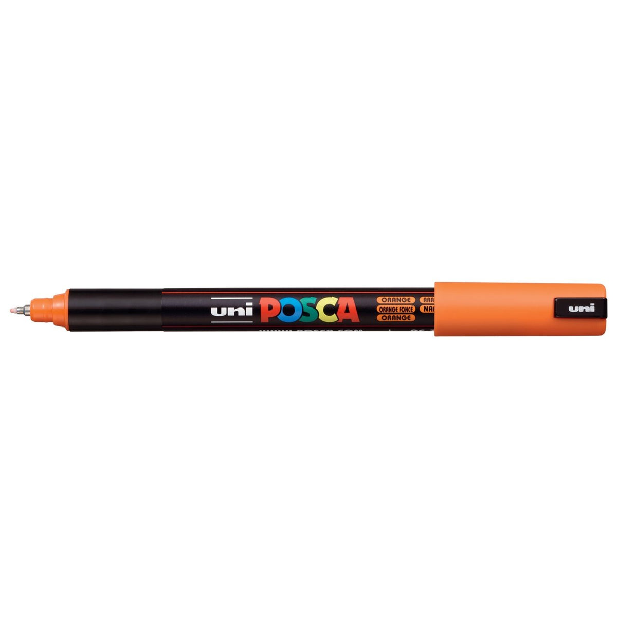 uni POSCA Paint Marker PC-1MR Ultra Fine Tip - Orange - merriartist.com