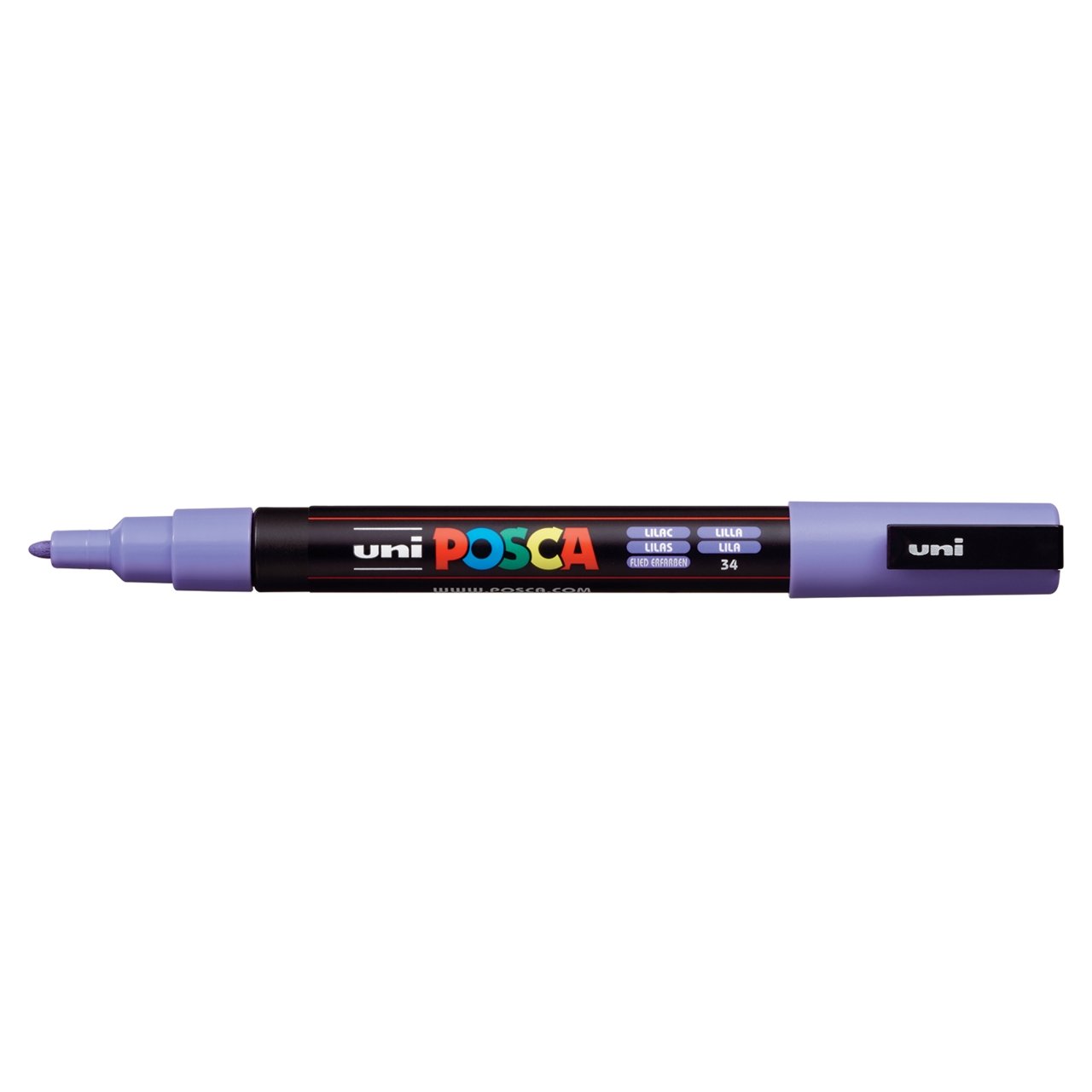 uni POSCA Paint Marker PC-3M Fine Bullet Tip - Lilac - merriartist.com