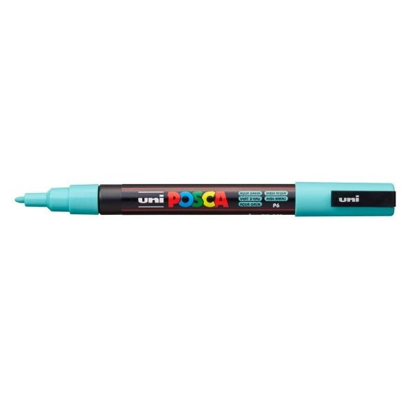 uni POSCA Paint Marker PC-3M Fine Tapered Bullet Tip - Aqua Green - merriartist.com