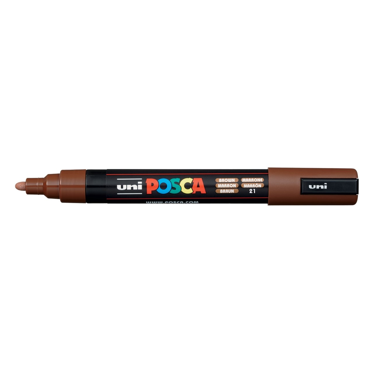 uni POSCA Paint Marker PC-5M Medium Bullet Tip - Brown - merriartist.com