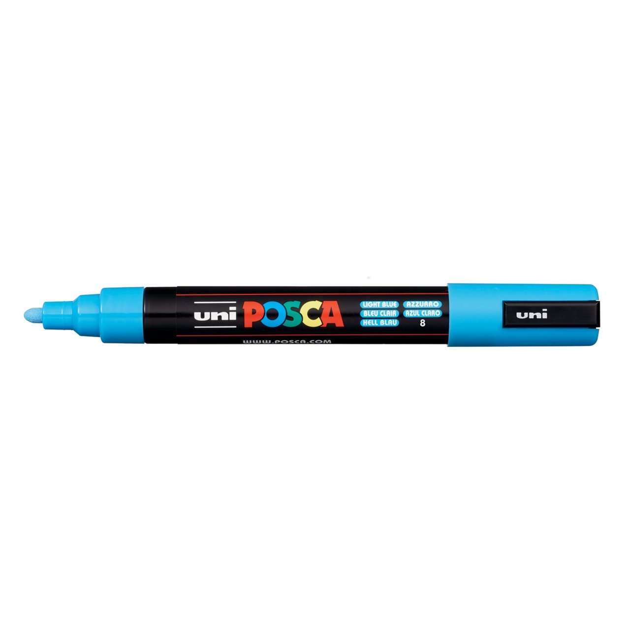 uni POSCA Paint Marker PC-5M Medium Bullet Tip - Light Blue - merriartist.com