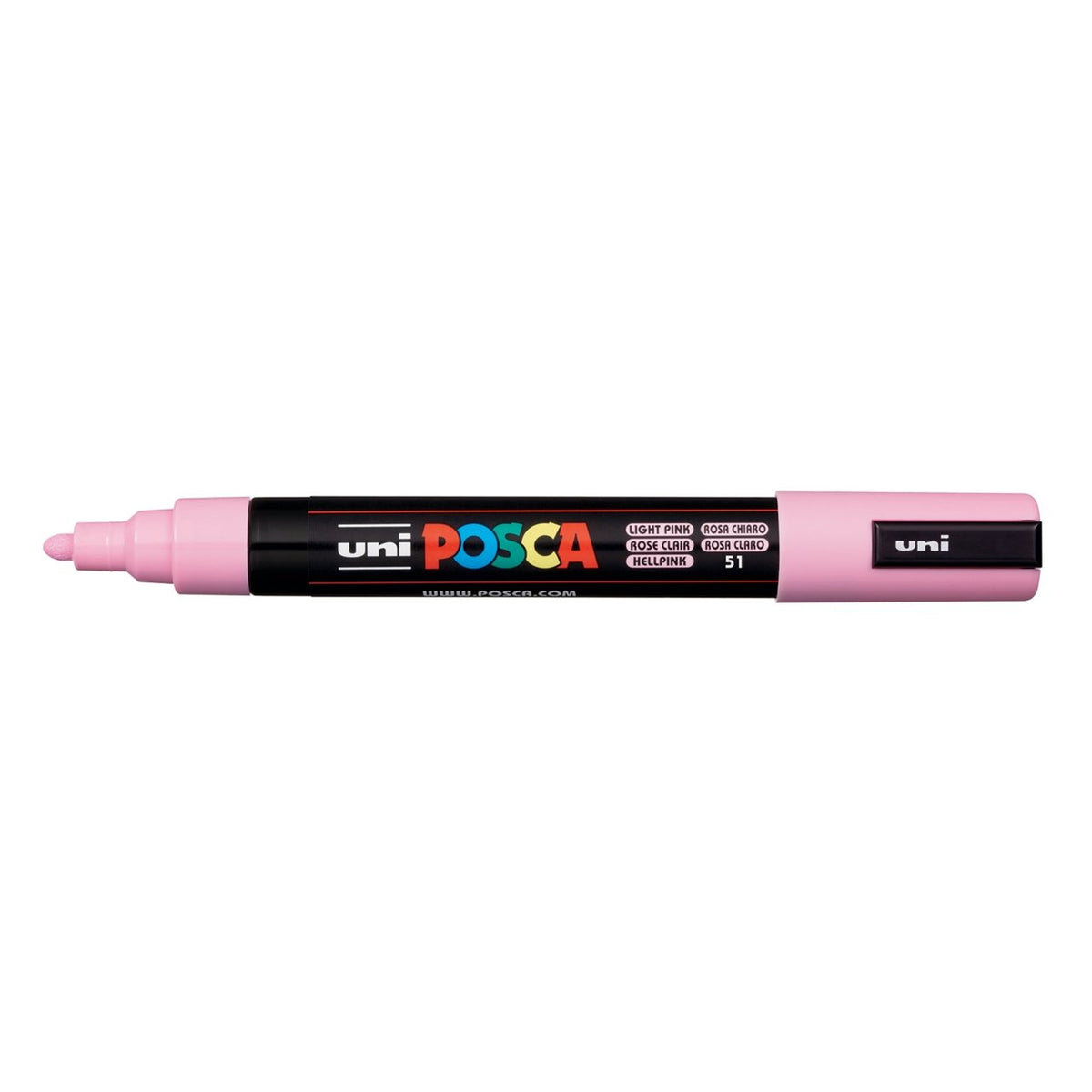 uni POSCA Paint Marker PC-5M Medium Bullet Tip - Light Pink - merriartist.com