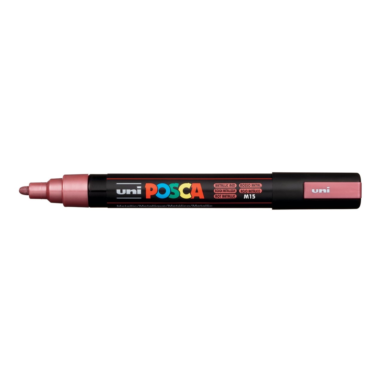 uni POSCA Paint Marker PC-5M Medium Bullet Tip - Metallic Red - merriartist.com