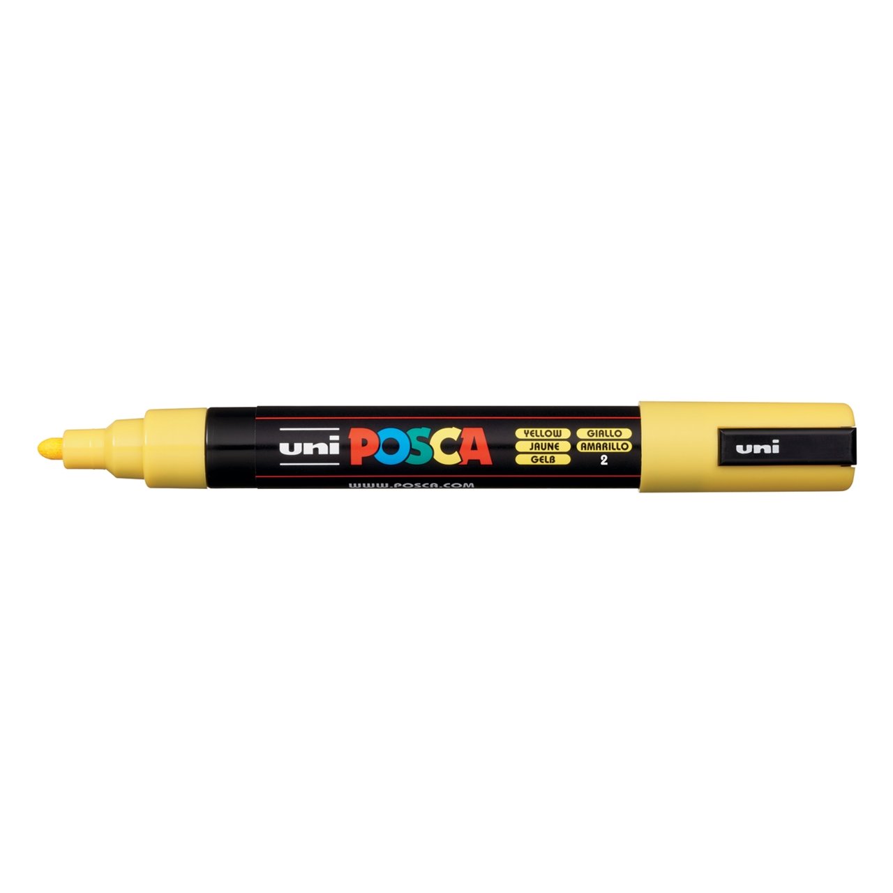 uni POSCA Paint Marker PC-5M Medium Bullet Tip - Yellow - merriartist.com