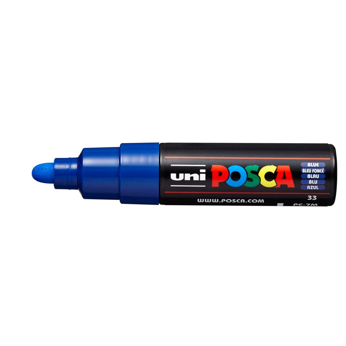 uni POSCA Paint Marker PC-7M Broad Bullet Tip - Blue - merriartist.com