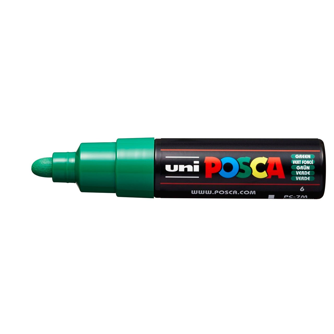 uni POSCA Paint Marker PC-7M Broad Bullet Tip - Green - merriartist.com