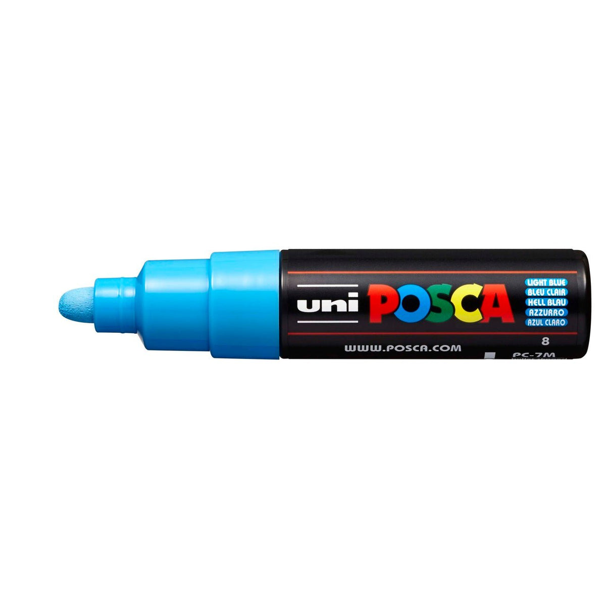 uni POSCA Paint Marker PC-7M Broad Bullet Tip - Light Blue - merriartist.com