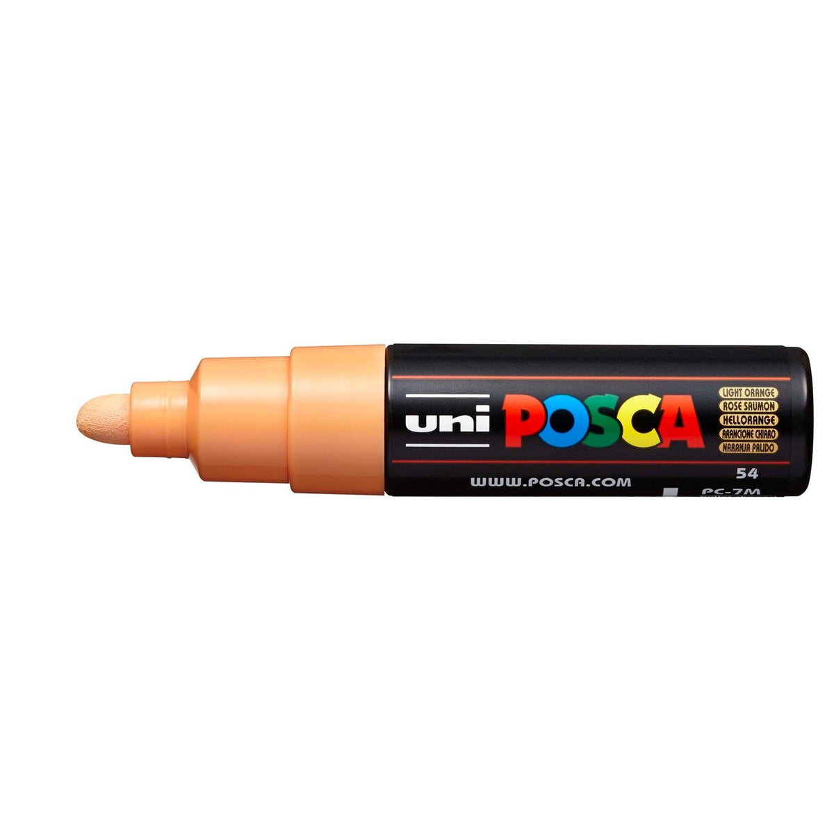 uni POSCA Paint Marker PC-7M Broad Bullet Tip - Light Orange - merriartist.com
