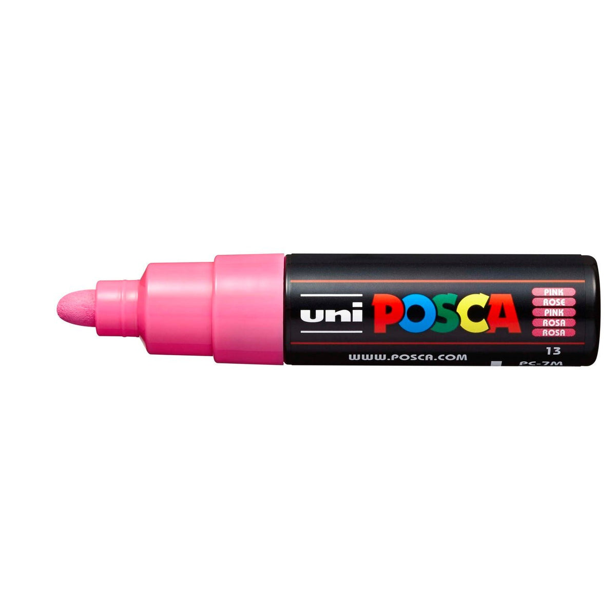 uni POSCA Paint Marker PC-7M Broad Bullet Tip - Pink - merriartist.com