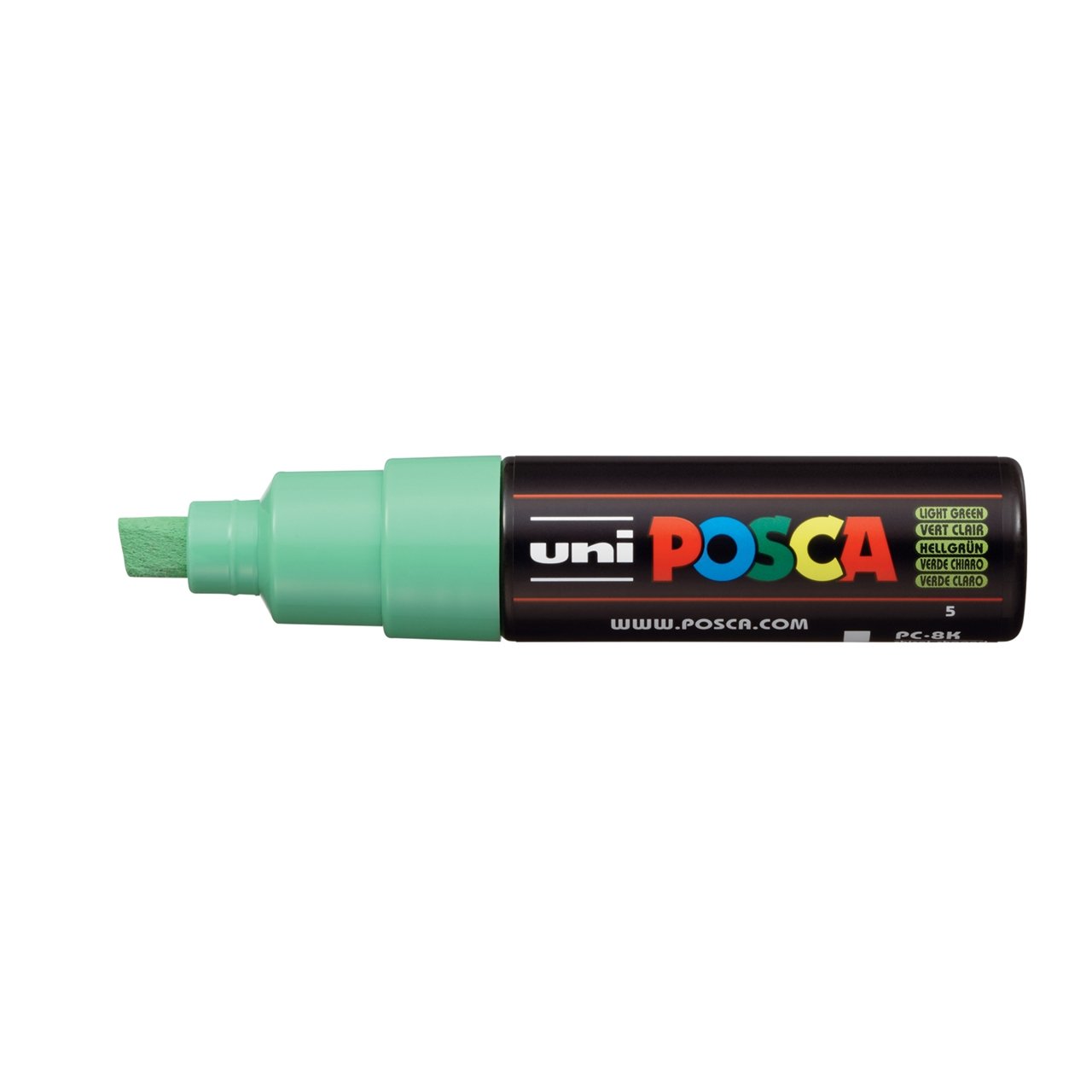 uni POSCA Paint Marker PC-8K Broad Chisel Tip - Light Green - merriartist.com