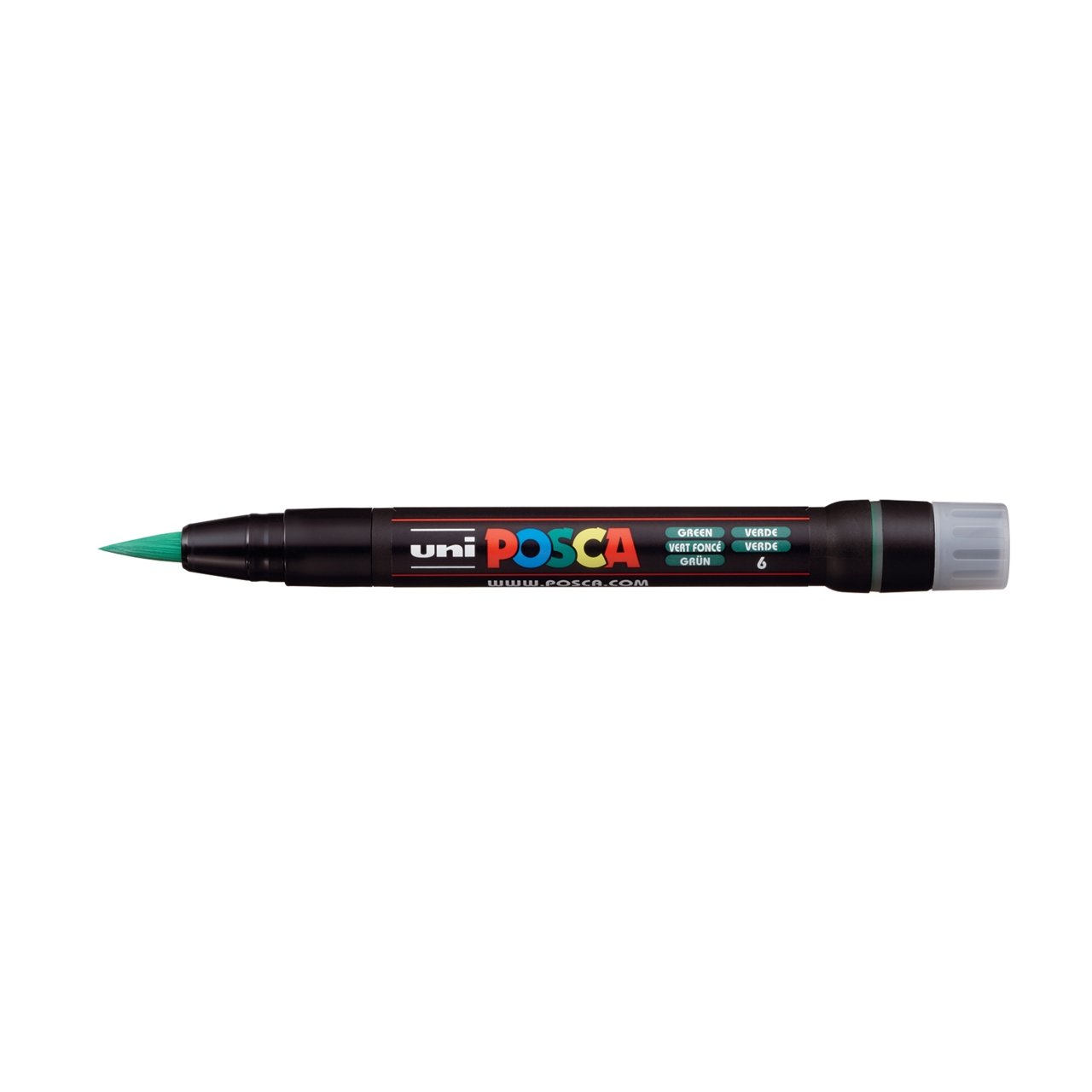 uni POSCA Paint Marker PCF-350 Brush Tip - Green - merriartist.com
