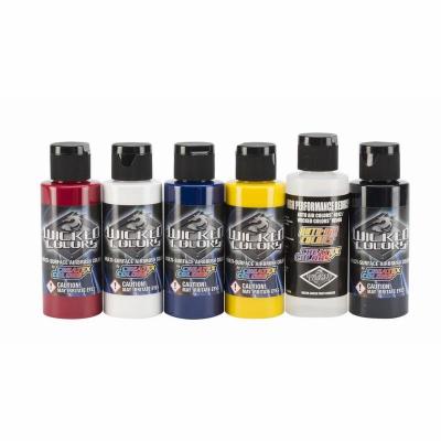 Wicked Multi-Surface Airbrush Colors - Detail Sampler Set - merriartist.com