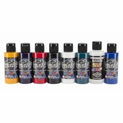 Wicked Multi-Surface Airbrush Colors  - Sampler Set #2