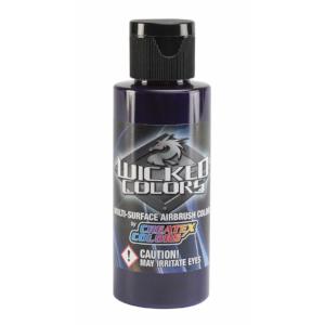 Wicked Multi-Surface Airbrush Colors - W006 Violet 2 oz - merriartist.com