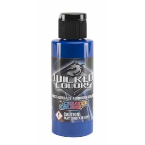 Wicked Multi-Surface Airbrush Colors - W007 Blue 2 oz - merriartist.com