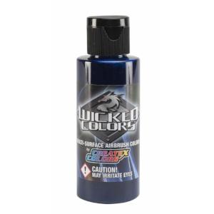 Wicked Multi-Surface Airbrush Colors - W008 Deep Blue 2 oz - merriartist.com