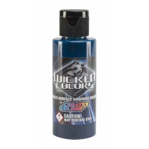 Wicked Multi-Surface Airbrush Colors - W058 Detail Blue Green 2 oz - merriartist.com