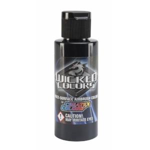 Wicked Multi-Surface Airbrush Colors - W072 Detail Smoke Black 2 oz - merriartist.com