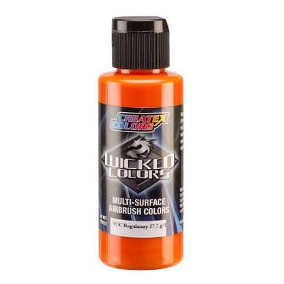 Wicked Multi-Surface Airbrush Colors - W082 Opaque Pyrrole Orange - merriartist.com