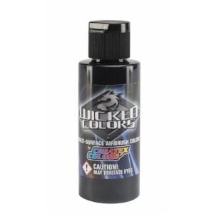 Wicked Multi-Surface Airbrush Colors - W300 Pearl Black 2 oz - merriartist.com