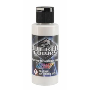 Wicked Multi-Surface Airbrush Colors - W301 Pearl White 2 oz - merriartist.com
