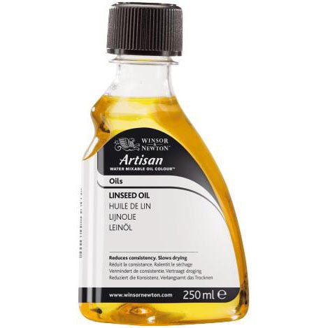 Winsor & Newton Artisan Water Mixable Linseed Oil 250ml - merriartist.com