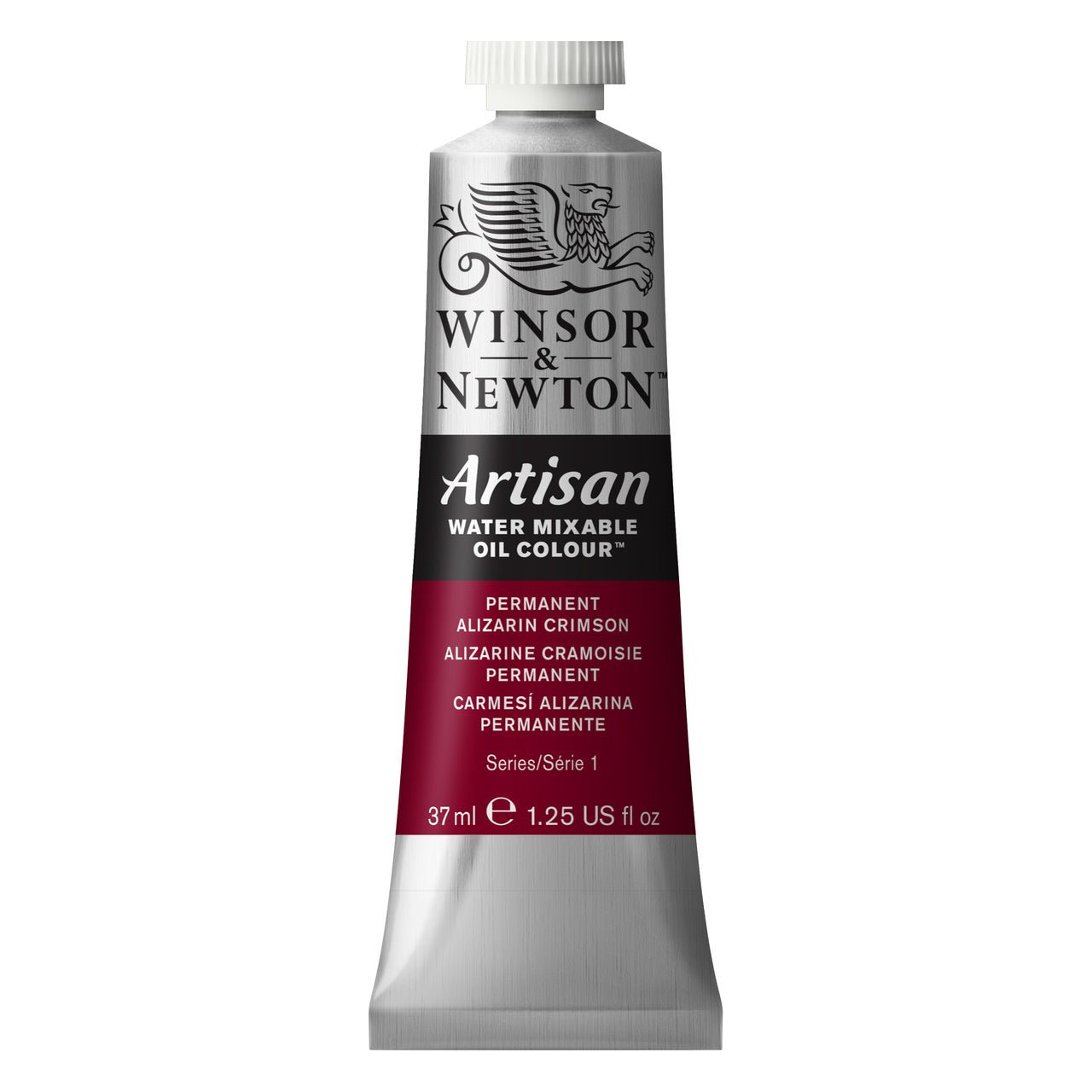 Winsor & Newton Artisan Water Mixable Oil 37ml - Permanent Alizarin Crimson - merriartist.com