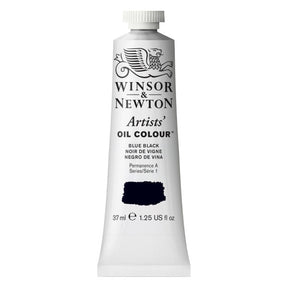 Winsor & Newton Artist Oil Blue Black 37ml - merriartist.com