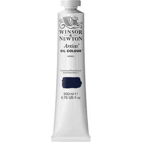 Winsor & Newton Artist Oil Indigo 200 ml - merriartist.com