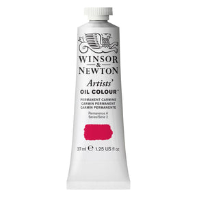 Winsor & Newton Artist Oil Permanent Carmine 37ml - merriartist.com