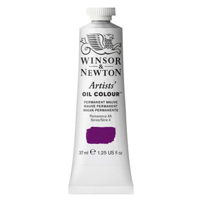 Winsor & Newton Artist Oil Permanent Mauve 37ml - merriartist.com