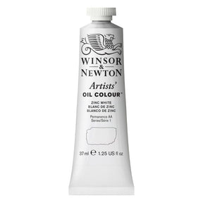 Winsor & Newton Artist Oil Zinc White 37ml - merriartist.com