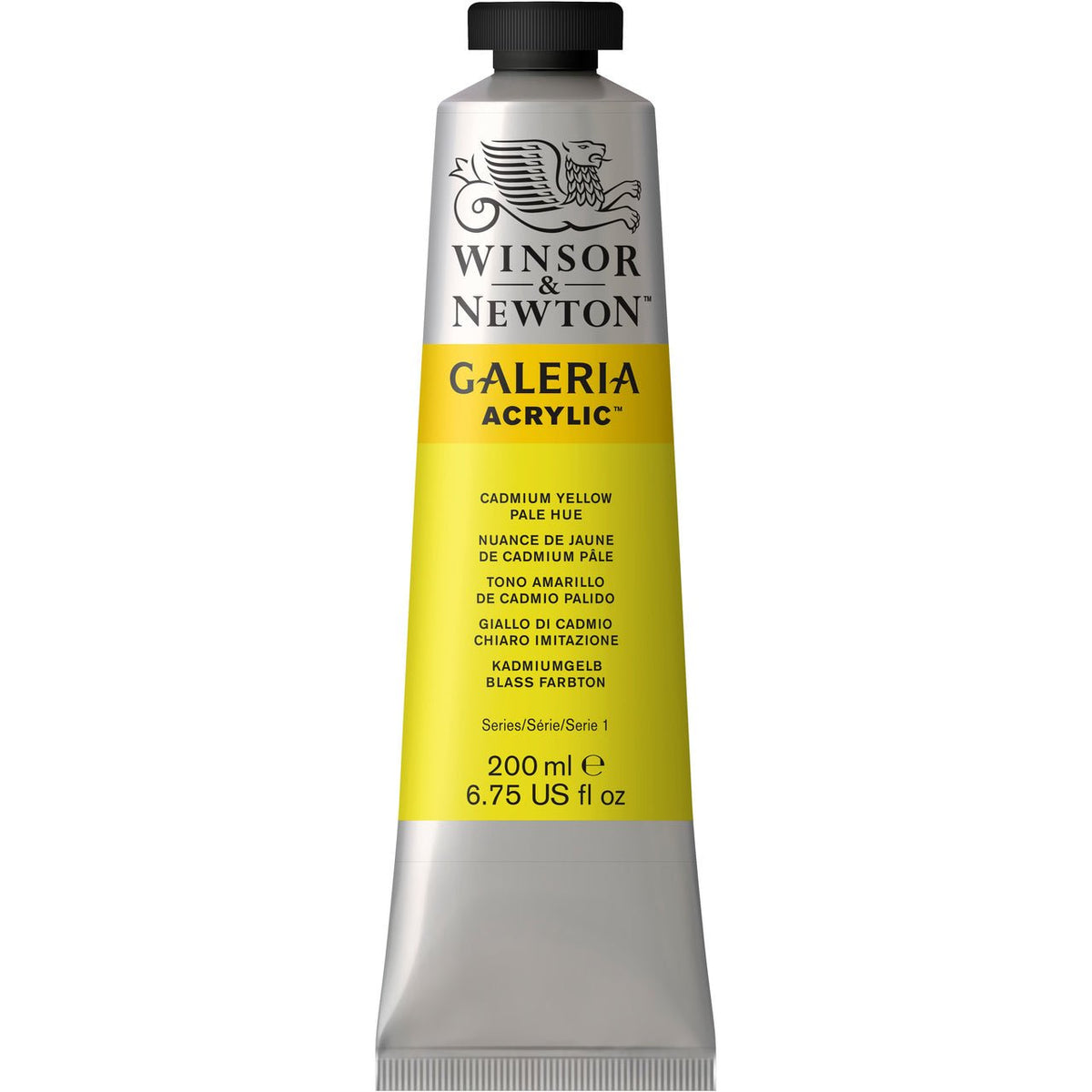 Winsor & Newton Galeria Acrylic Cadmium Yellow Pale Hue 200 ml - merriartist.com