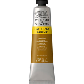 Winsor & Newton Galeria Acrylic Raw Sienna 200 ml - merriartist.com