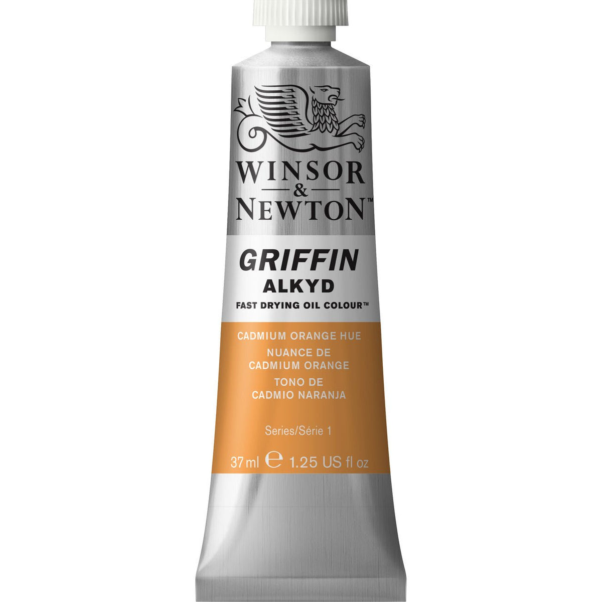 Winsor & Newton Griffin Alkyd 37ml Cadmium Orange Hue - merriartist.com