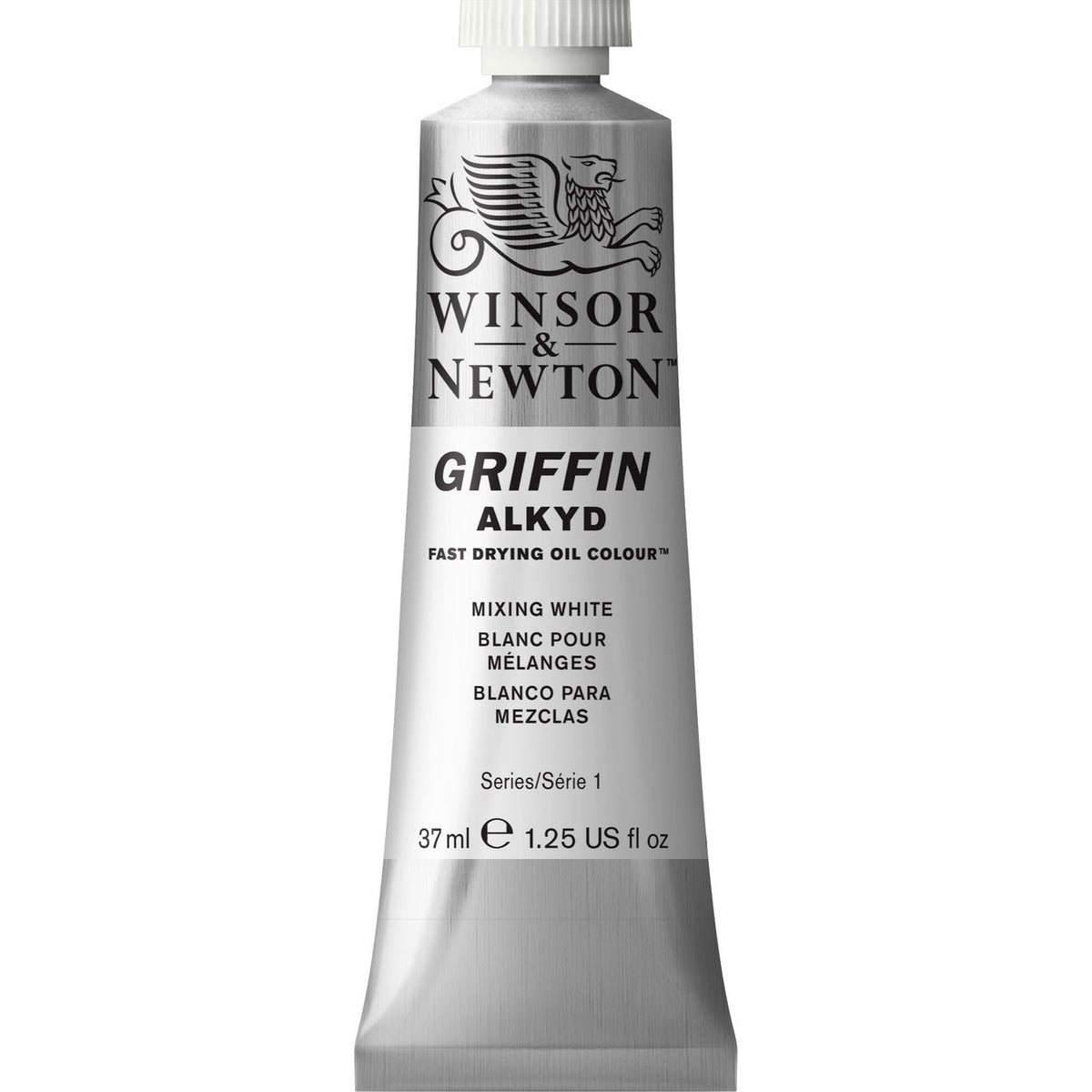 Winsor & Newton Griffin Alkyd 37ml Mixing White - merriartist.com