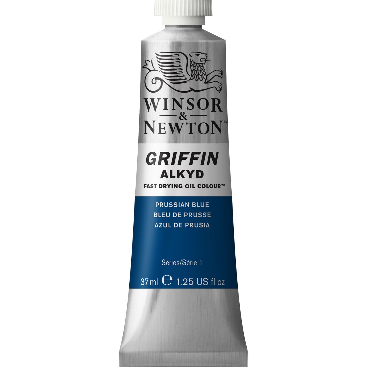 Winsor & Newton Griffin Alkyd 37ml Prussian Blue - merriartist.com