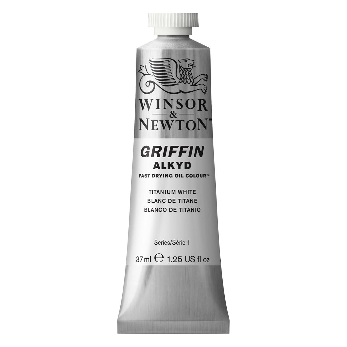 Winsor & Newton Griffin Alkyd 37ml Titanium White - merriartist.com