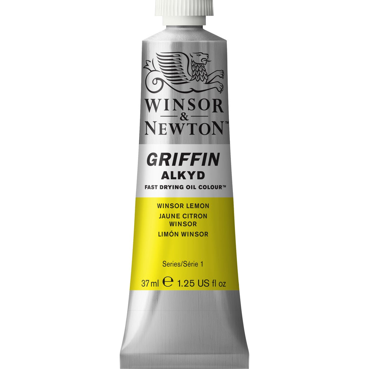Winsor & Newton Griffin Alkyd 37ml Winsor Lemon - merriartist.com