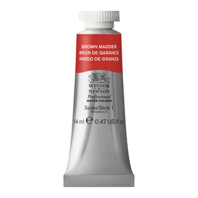 Winsor & Newton Professional Watercolor Brown Madder 14ml - merriartist.com