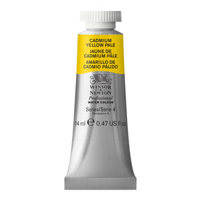 Winsor & Newton Professional Watercolor Cadmium Yellow Pale 14ml - merriartist.com