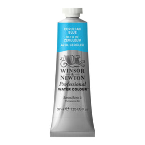 Winsor & Newton Professional Watercolor Cerulean Blue 37ml - merriartist.com