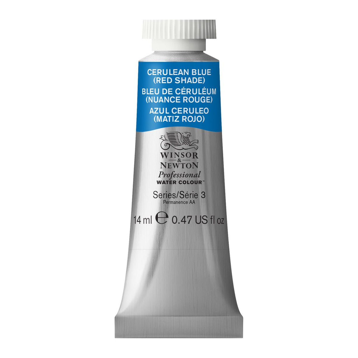 Winsor & Newton Professional Watercolor Cerulean Blue Red Shade 14ml - merriartist.com