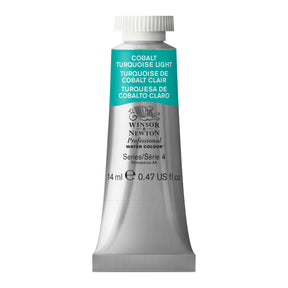 Winsor & Newton Professional Watercolor Cobalt Turquoise Light 14ml - merriartist.com