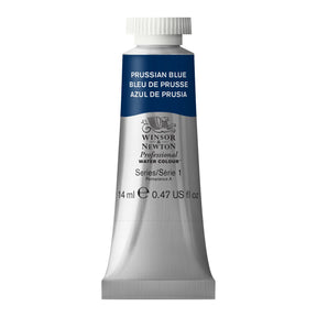 Winsor & Newton Professional Watercolor Prussian Blue 14ml - merriartist.com