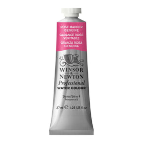 Winsor & Newton Professional Watercolor Rose Madder Genuine 37ml - merriartist.com